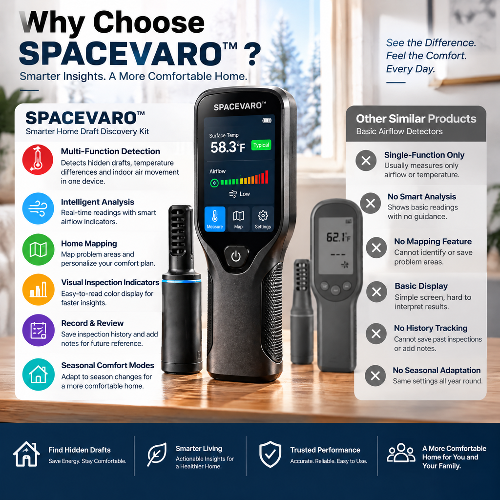 SPACEVARO™ Smart Home Draft Discovery Kit
