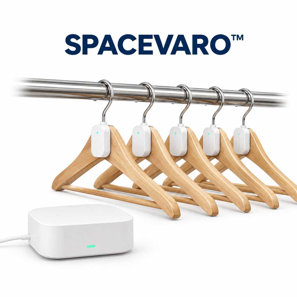 SPACEVARO™ Smart Closet Wear Rotation Assistant