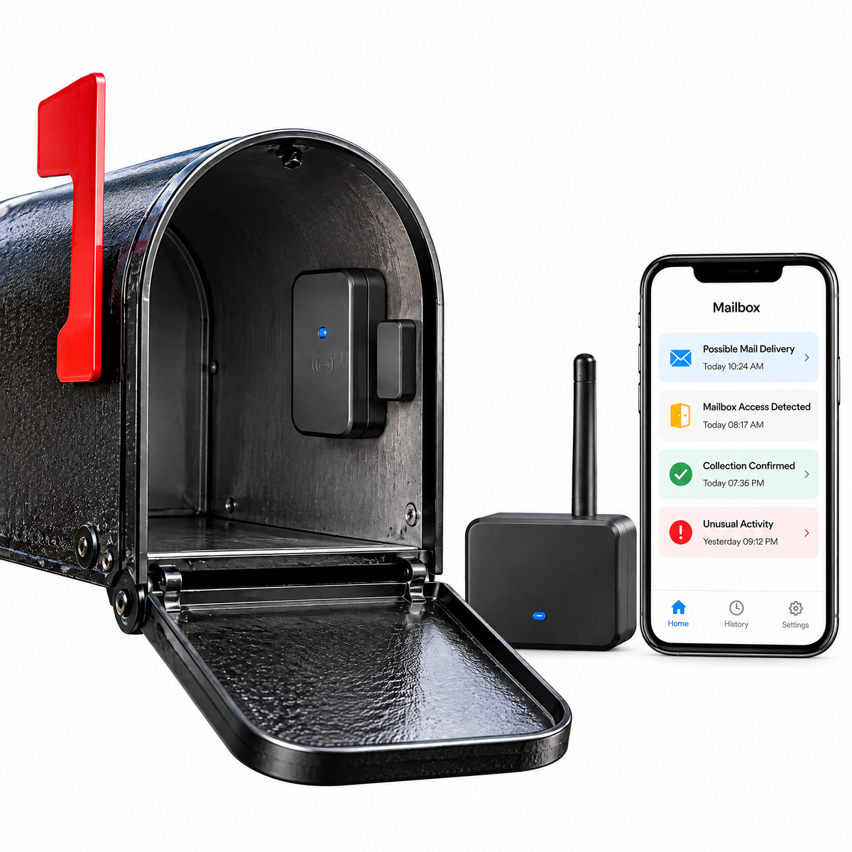 SPACEVARO™ Smart Mailbox Delivery Insight Sensor