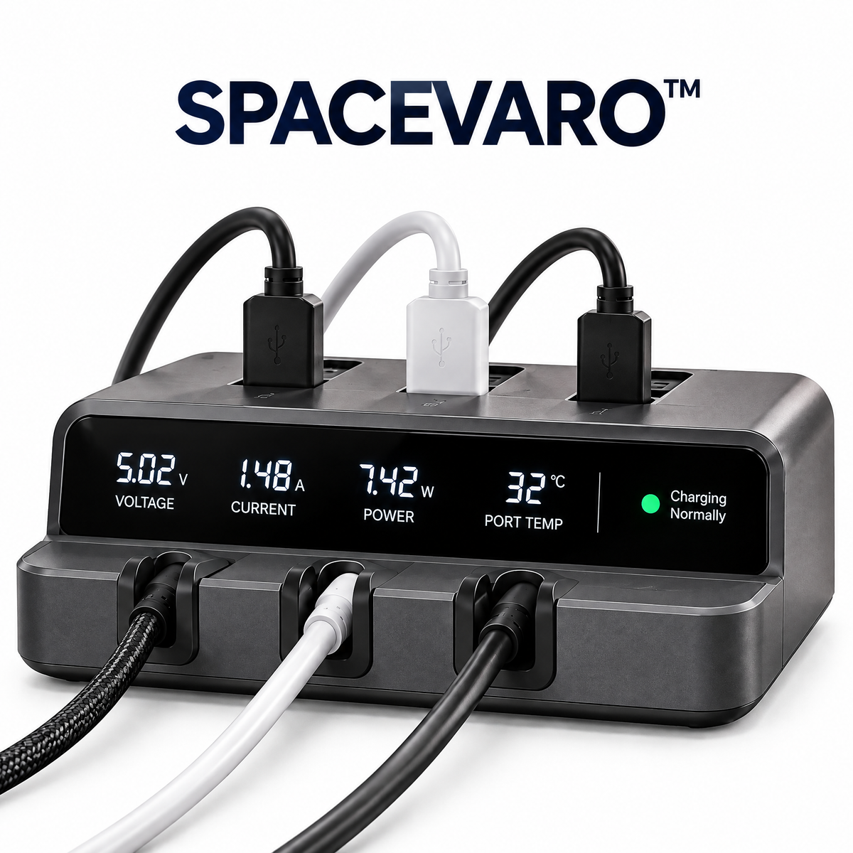 SPACEVARO™ Smart Cable Health Monitoring Dock