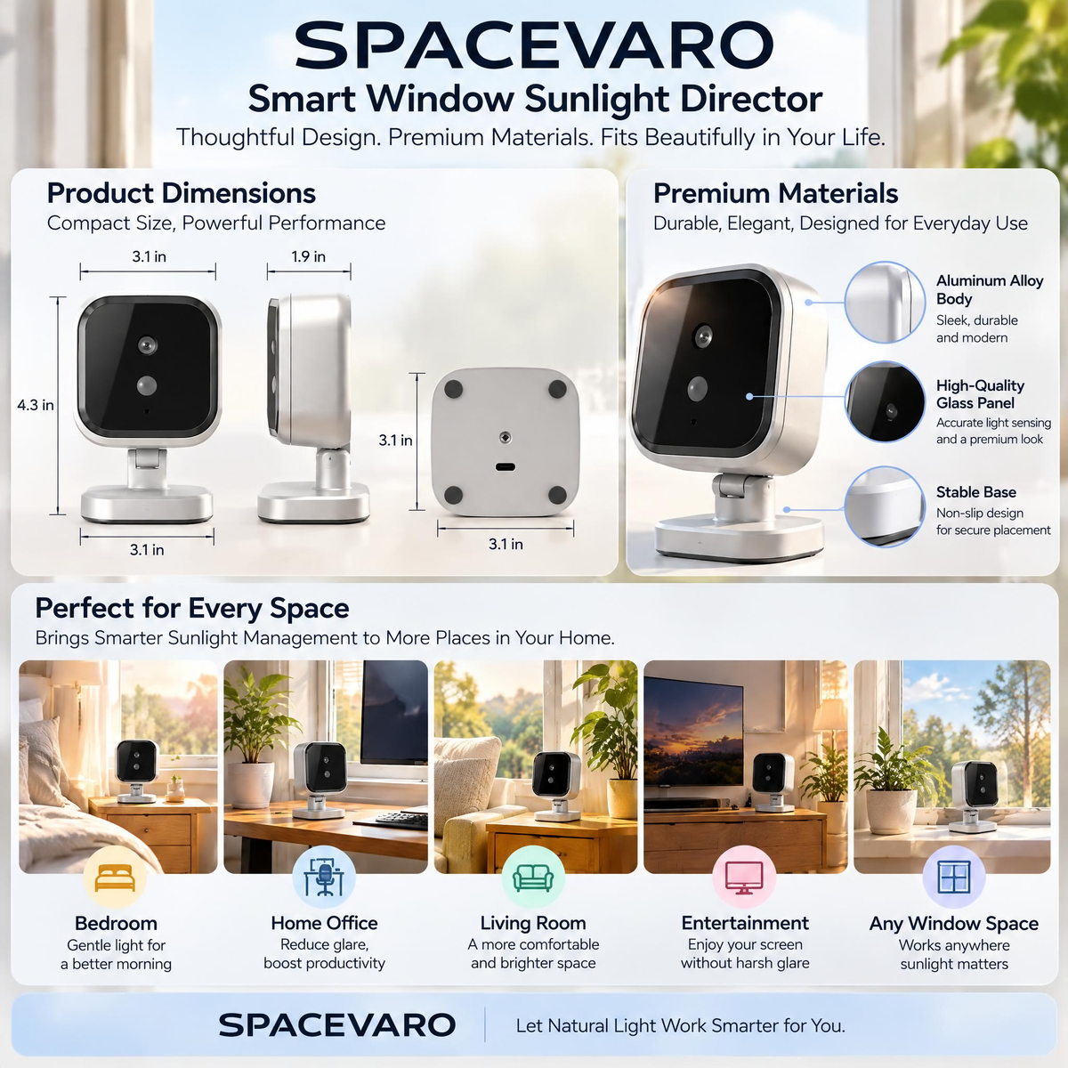 SPACEVARO™ Smart Plant Light Balance Station