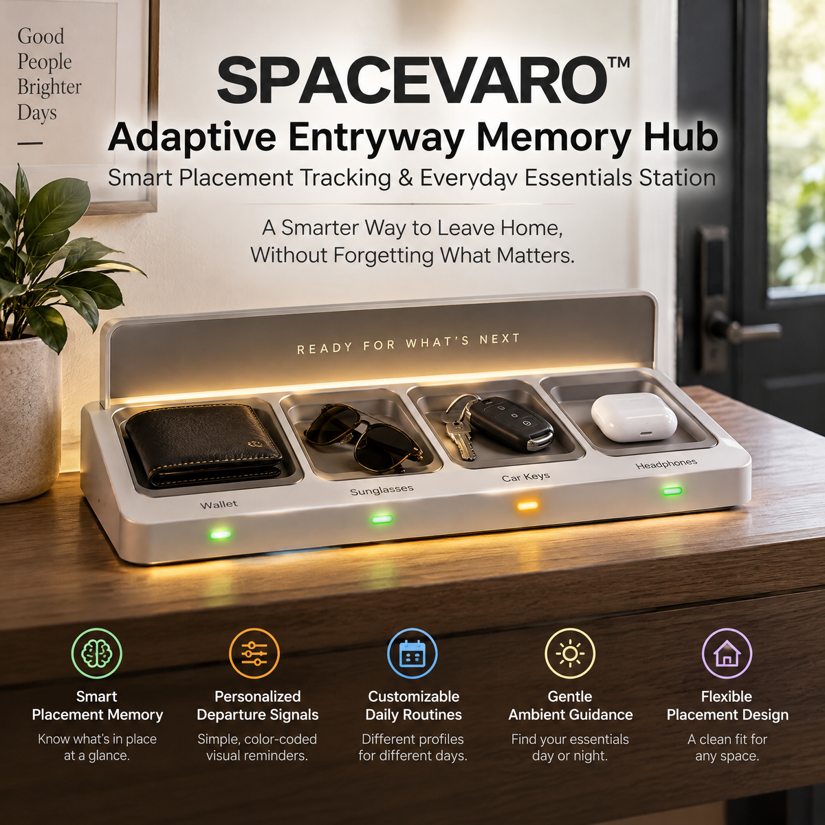 SPACEVARO™ Adaptive Entryway Memory Hub