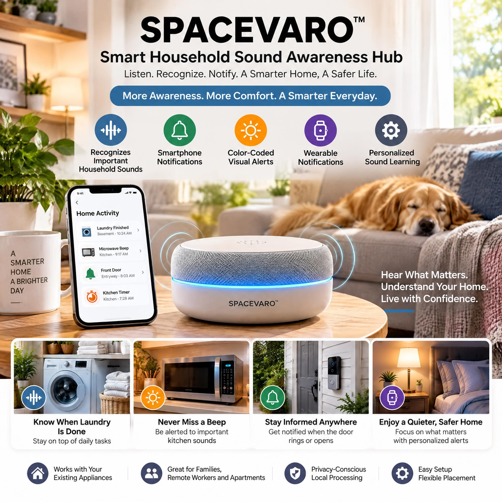 SPACEVARO™ Smart Household Sound Awareness Hub